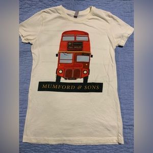 Mumford and Sons Gentleman of the Road Tour 2013 concert T-shirt